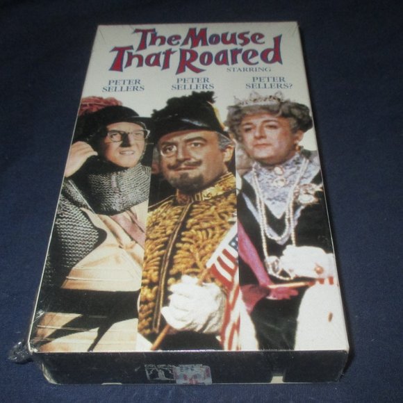 The Mouse That Roared (VHS, 1993, Unopened / New) w/ watermark - Picture 1 of 6